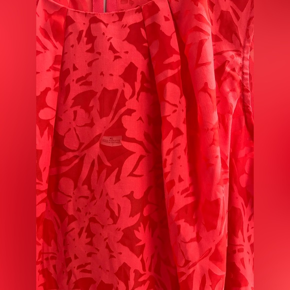 Liz Claiborne Red Floral Women's Top Sz XL - Picture 2 of 7
